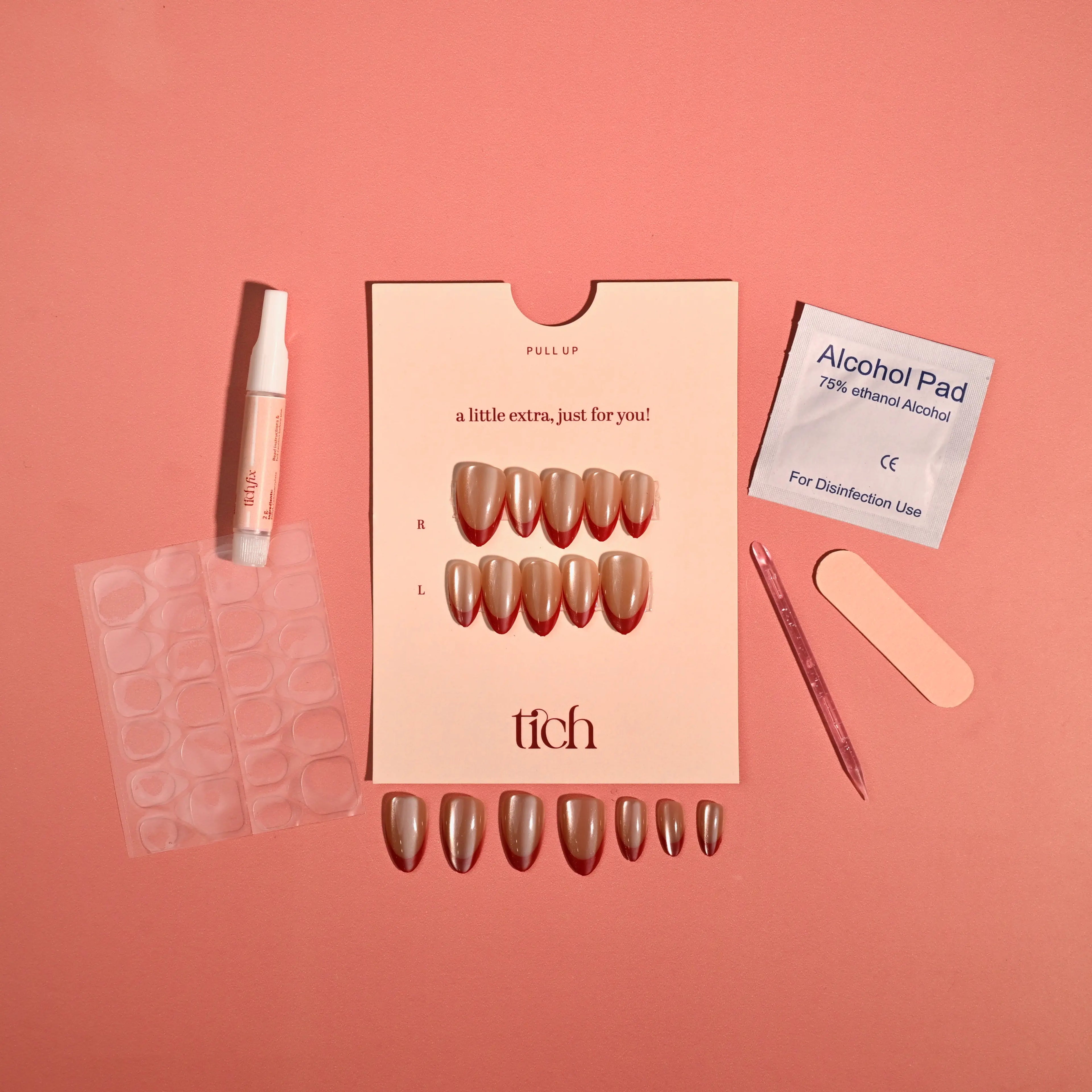 Love Lights | Premium Press On Nails | Glossy Almond Shape
