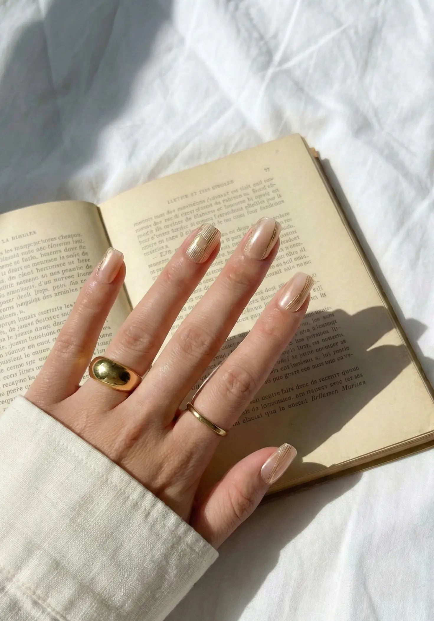 Elsa | Premium Press On Nails | Glossy Square Shape