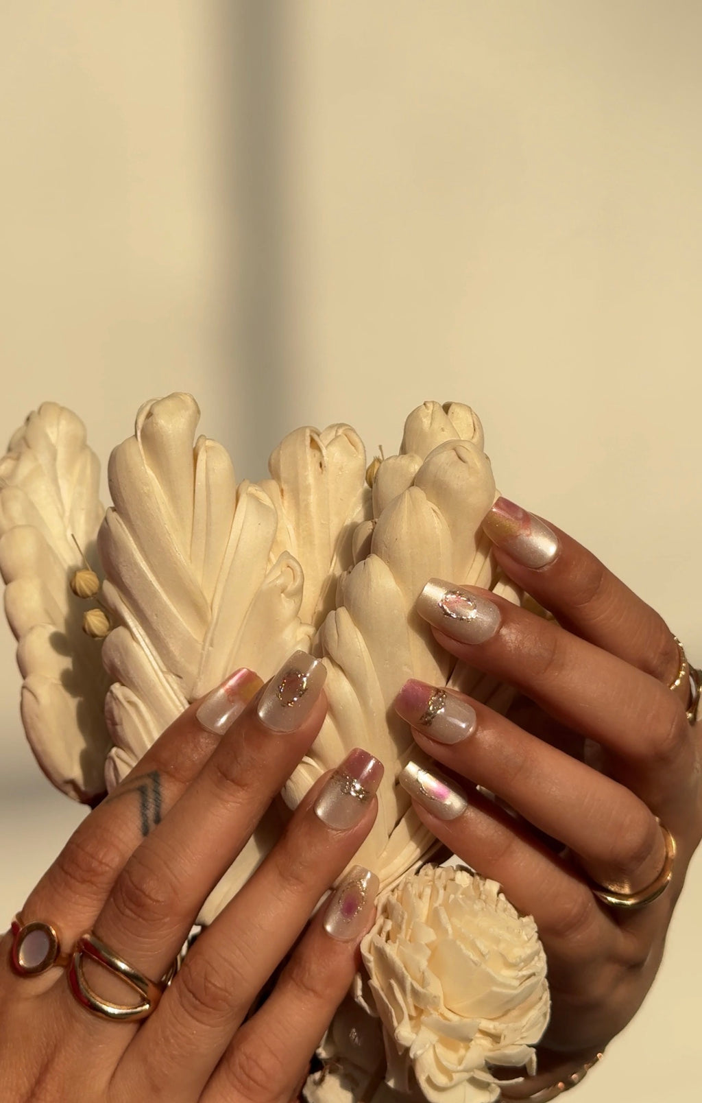 Enna | Premium Press On Nails | Glossy Square Shape