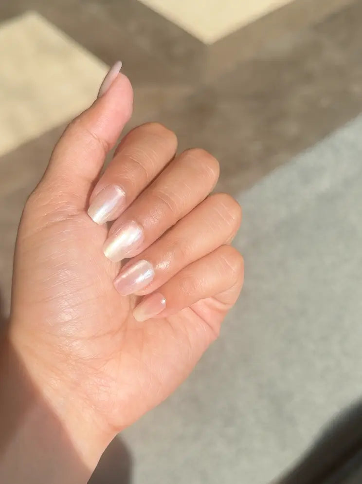 Glazed Donut | Premium Press On Nails | Glossy Glazed Square Shape