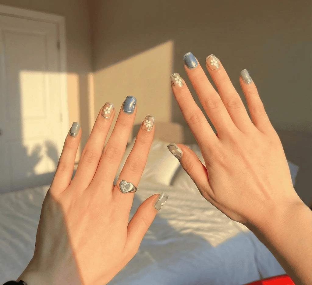 Rapunzel | Premium Press On Nails | Glossy Square Shape
