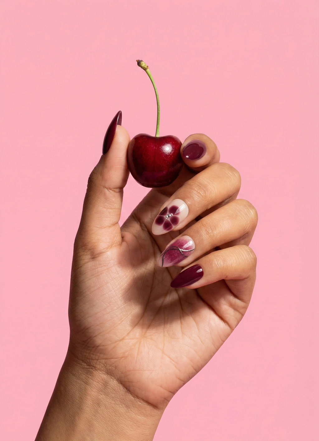 Cara Mia | Premium Press On Nails | Glossy Almond Shape